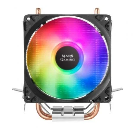 Mars Gaming Ventilador para CPU MCPUARGB con Disipador, RGB, 9 cm